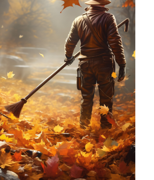 Leaf Blowing